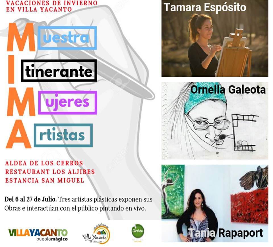 Yacanto un pueblo con encanto en invierno